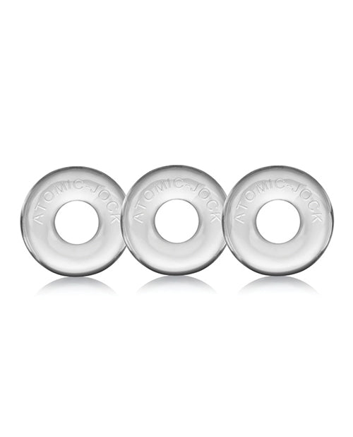 Oxballs Ringer Donut 1 - Clear Pack of 3