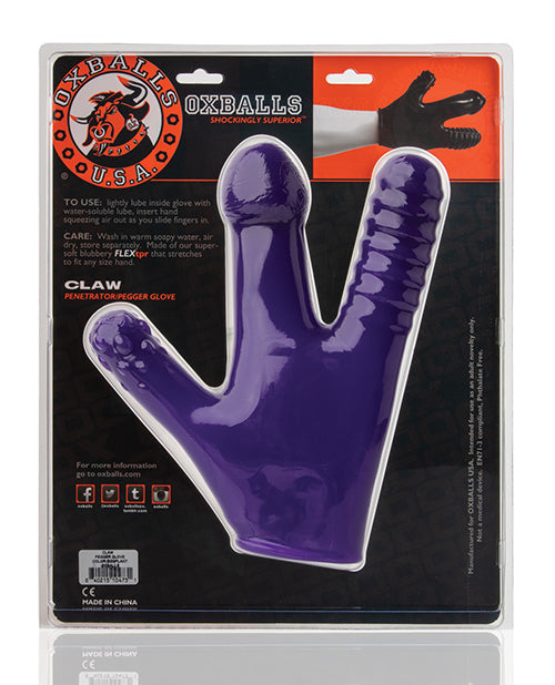 Oxballs Claw Glove - Eggplant