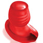 Oxballs Glowhole 2 Hollow Buttplug w/LED Insert Large - Red Morph