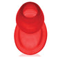 Oxballs Glowhole 1 Hollow Buttplug w/LED Insert Small - Red Morph