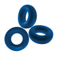 Oxballs Fat Willy 3 Pack Jumbo Cock Rings - Space Blue