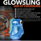 Oxballs Glowsling Cock Sling - LED Blue Ice