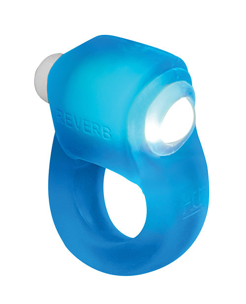 Oxballs Glowdick Cockring w/LED - Blue Ice