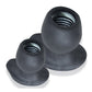 Oxballs Morphhole 1 Gaper Plug Small - Black Ice