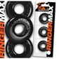 Oxballs Ringer Max 3 Pack Cockrings - Black