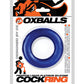 Oxballs Silicone Cock T Cock Ring - Blueballs