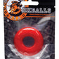 Oxballs DO-NUT-2 Cock Ring - Red