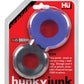 Hunky Junk Cog Ring 2 Size Double Pack - Cobalt & Tar Pack of 2