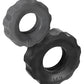 Hunky Junk Cog Ring 2 Size Double Pack - Tar & Stone Pack of 2