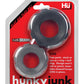 Hunky Junk Cog Ring 2 Size Double Pack - Tar & Stone Pack of 2