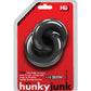 Hunky Junk Duo Linked Cock & Ball Rings - Tar