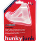 Hunky Junk Slingshot 3 Ring Teardrop - Ice