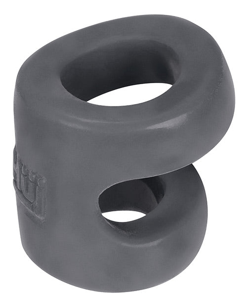 Hunky Junk Connect Cock Ring w/Balltugger - Stone