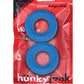 Hunky Junk Stiffy 2 Pack Cockrings - Teal Ice