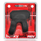 Hunkyjunk Revhammer Shaft Vibe Ring - Tar Ice w/Red Vibe