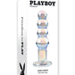 Playboy Pleasure Jewels Beads Anal Plug - Clear