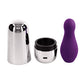 Playboy Pleasure The Jet Set Vibrator - Acai/Silver