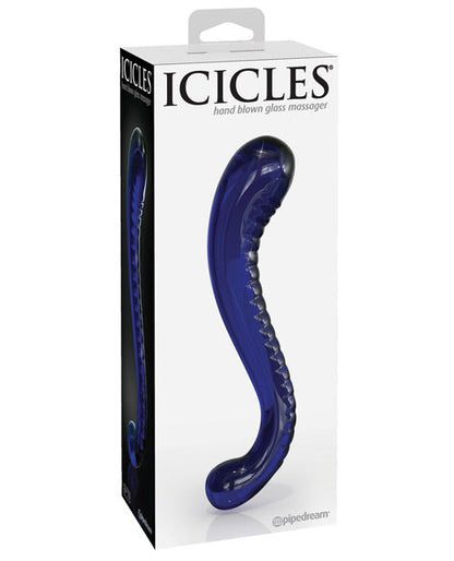 Icicles No 70 Realistic Dildo | Hand Blown Glass Dildo | G-Spot Big Dildo | Purple Large Dildo