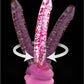 Icicles No 86 Realistic Dildo | Pink Hand Blown Glass Dildo | Massage Suction Cup Dildo