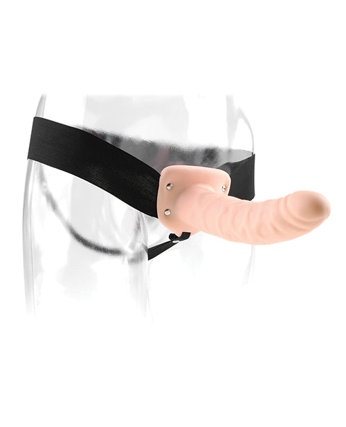 Fetish Fantasy Series 8" Hollow Strap On - Flesh