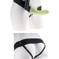 Fetish Fantasy Series for Him or Her Vibrating Hollow Strap On - Glow in the Dark