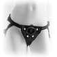 Fetish Fantasy Series Vibrating Plush Harness - Black