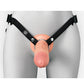 Fantasy X-Tensions Elite 8" Silicone Hollow Strap-on w/Harness - Light