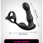 Anal Fantasy Elite Ass-Gasm Slide & Glide P-Spot Stimulator - Black