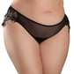 Hookup Panties Remote Princess Panty Black XL-XXL