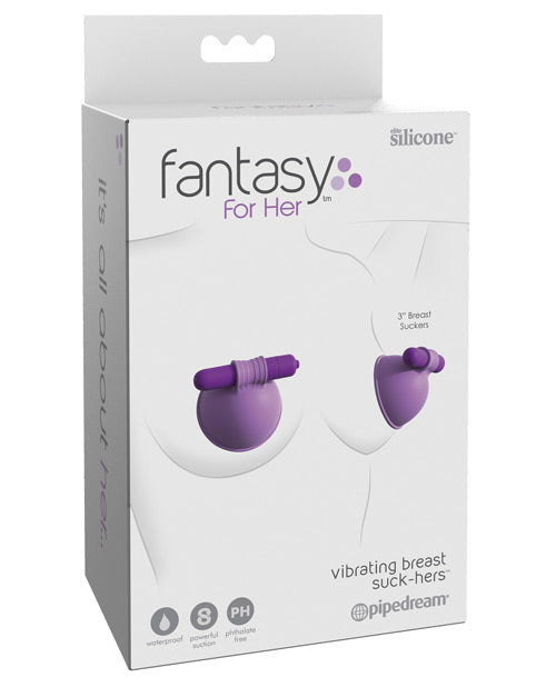 Fantasy For Her Vibrating Breast Suck-Hers