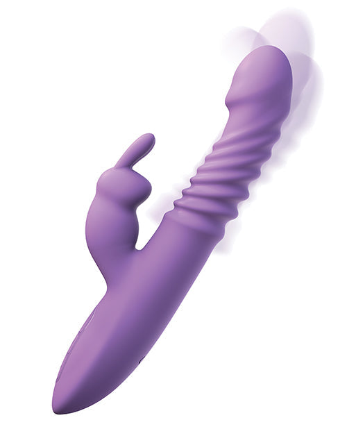 Fantasy for Her Rabbit Vibrator | Ultimate Thrusting Vibrator | Silicone Purple G Spot Vibrator