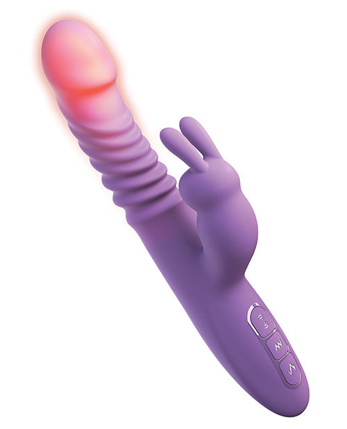 Fantasy for Her Rabbit Vibrator | Ultimate Thrusting Vibrator | Silicone Purple G Spot Vibrator