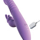 Fantasy for Her Rabbit Vibrator | Ultimate Thrusting Vibrator | Silicone Purple G Spot Vibrator