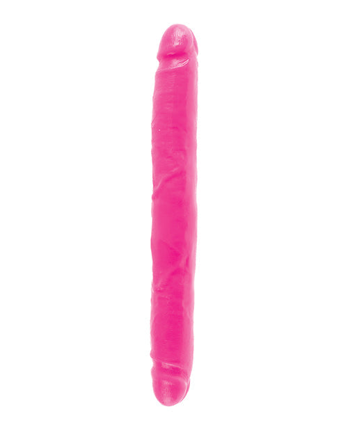 Dillio 12" Big Dildo | Double Dildo | Pink Giant Dildo | Suction Cup Dildo | Large Dildo