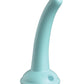 Dillio 5" Big Dildo | Curious Silicone Dildo | Teal Suction Cup Dildo | Platinum Large Dildo