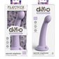 Dillio Large Dildo | Platinum 6" Big Dildo | Secret Explorer Silicone Dildo | Purple Suction Cup Dildo