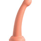 Dillio Large Dildo | Platinum 6" Big Dildo | Secret Explorer Silicone Dildo | Peach Suction Cup Dildo