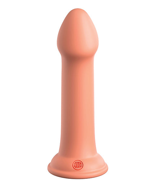 Dillio Large Dildo | Platinum 6" Big Dildo | Hero Silicone Dildo | Peach Suction Cup Dildo