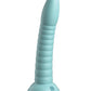 Dillio Platinum Large Dildo | 7" Big Dildo | Wild Thing Silicone Dildo | Teal Suction Cup Dildo