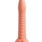 Dillio Platinum Large Dildo | 7" Big Dildo | Wild Thing Silicone Dildo | Peach Suction Cup Dildo