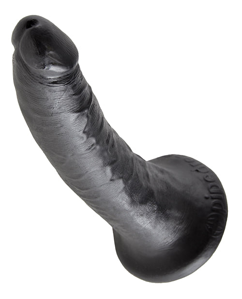 King Cock 7" Big Black Dildo | Large Dildo | Suction Cup Dildo | Realistic Dildo