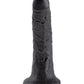 King Cock 7" Big Black Dildo | Large Dildo | Suction Cup Dildo | Realistic Dildo