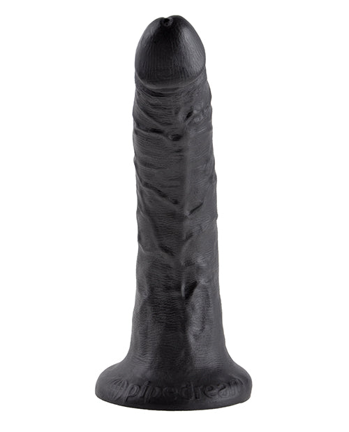 King Cock 7" Big Black Dildo | Large Dildo | Suction Cup Dildo | Realistic Dildo