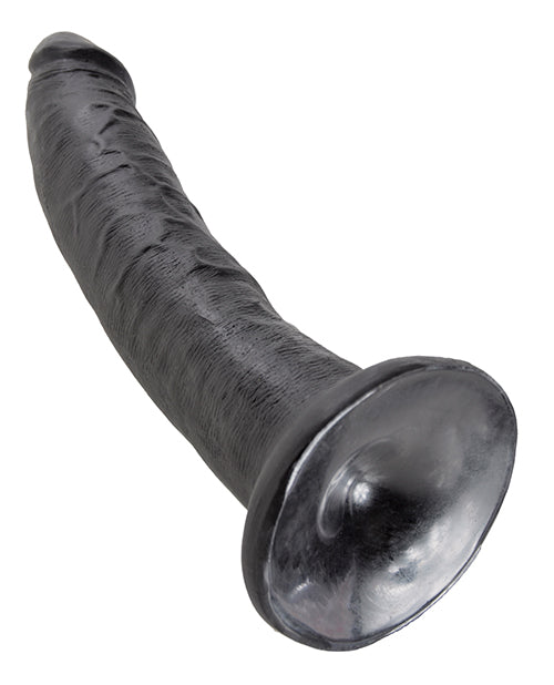 King Cock 7" Big Black Dildo | Large Dildo | Suction Cup Dildo | Realistic Dildo