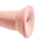 King Cock Plus Large Dildo | Realistic 7" Big Dildo | Triple Density Suction Cup Dildo