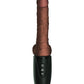 King Cock Plus Thrusting, Warming & Vibrating  7.5" Triple Threat Dong - Brown