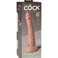 King Cock Elite Large Dildo | Light 7" Big Dildo | Dual Density Silicone | Suction Cup Dildo