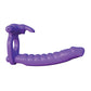 Fantasy C-Ringz Silicone Double Pene Rabbit - Purple