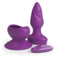 Threesome Wall Banger Plug - Purple