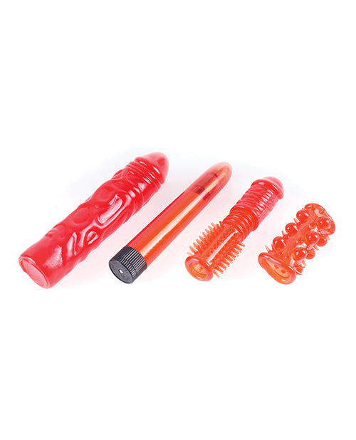 PDX Extreme Toyz Collection | Waterproof Bullet Vibrator | Small Vibrator | Butt Plug | Anal Beads | Cock Ring